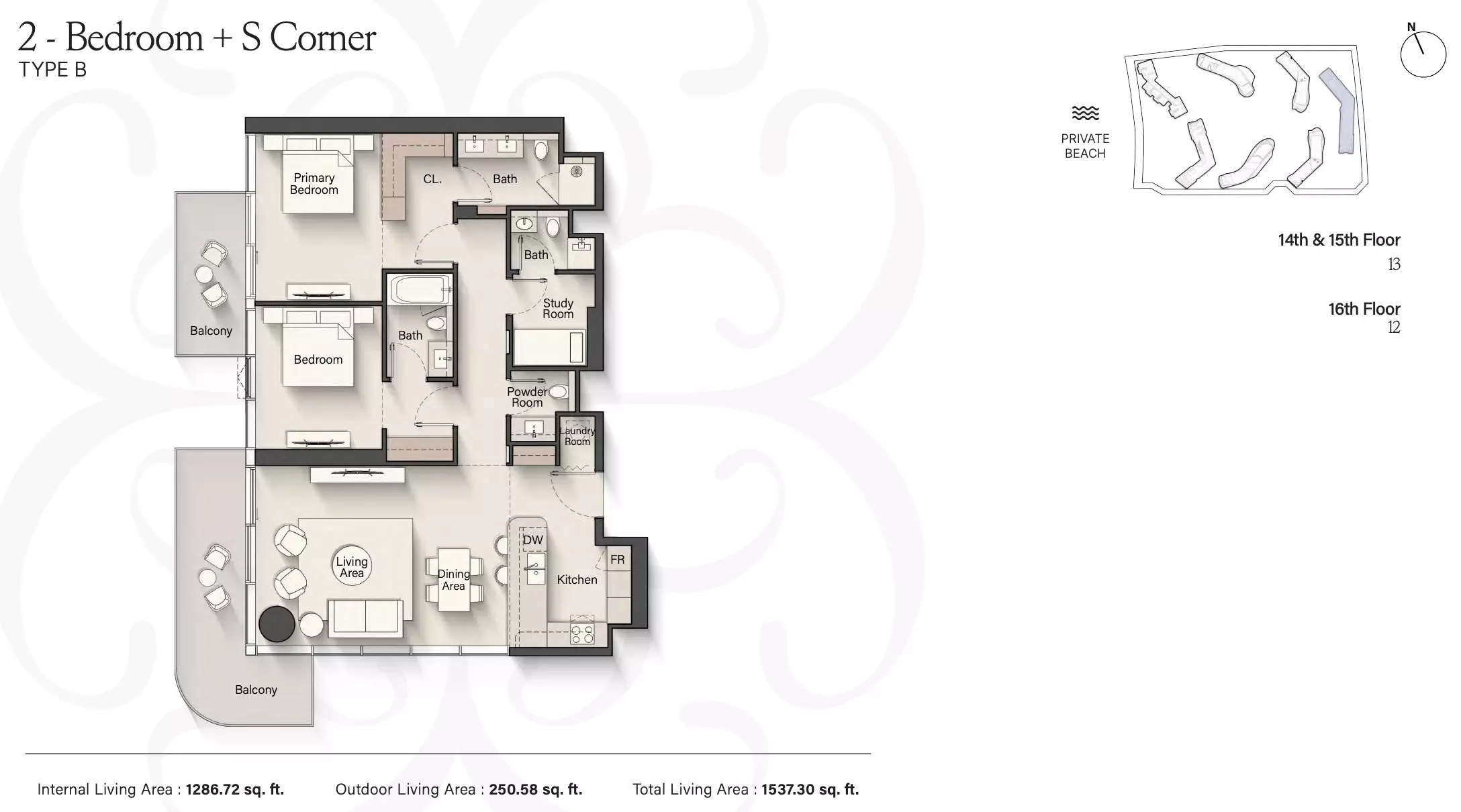 صورة مخطط ارضية الوحدة