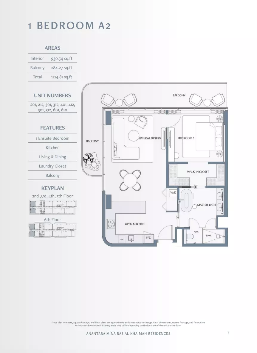 Unit floor plan image