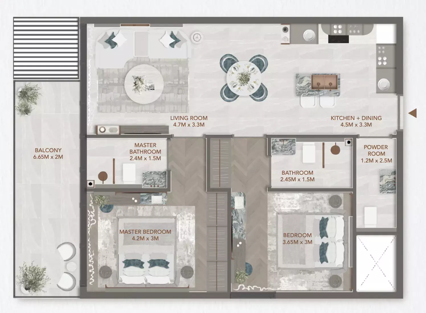 Unit floor plan image