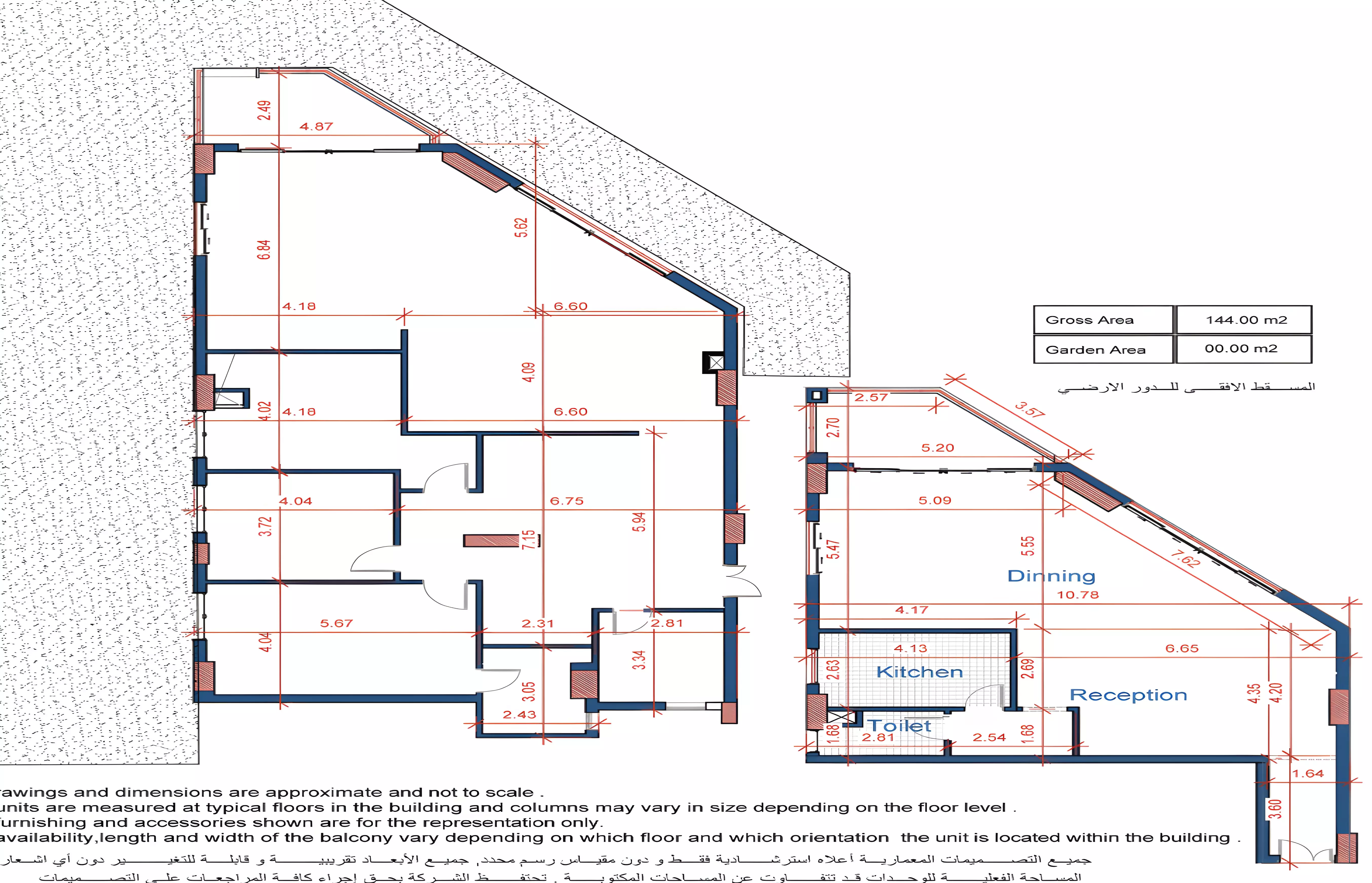 Unit floor plan image