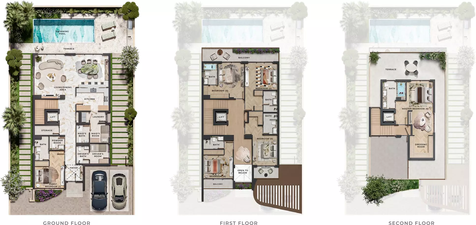 صورة مخطط ارضية الوحدة