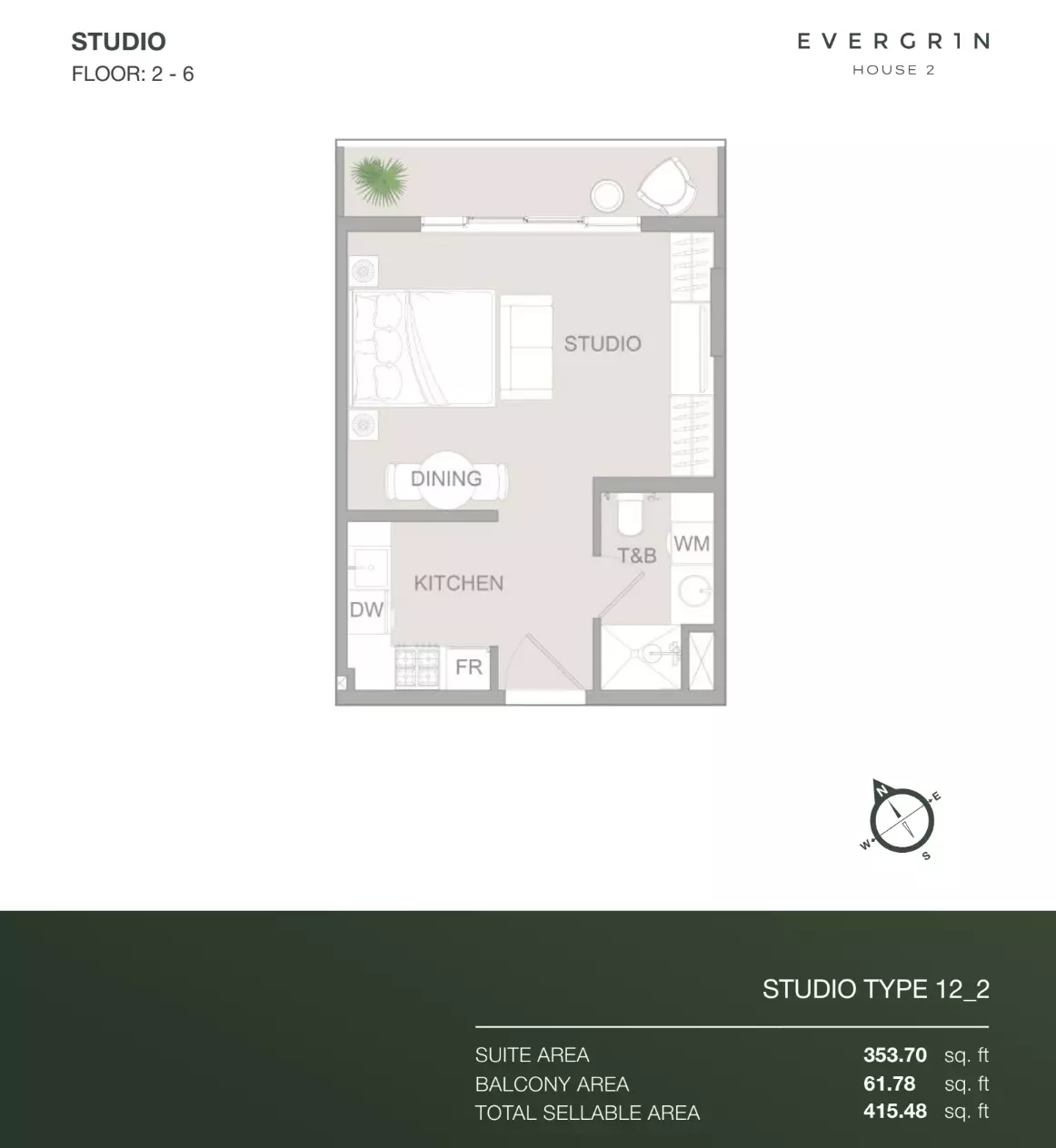 Unit floor plan image