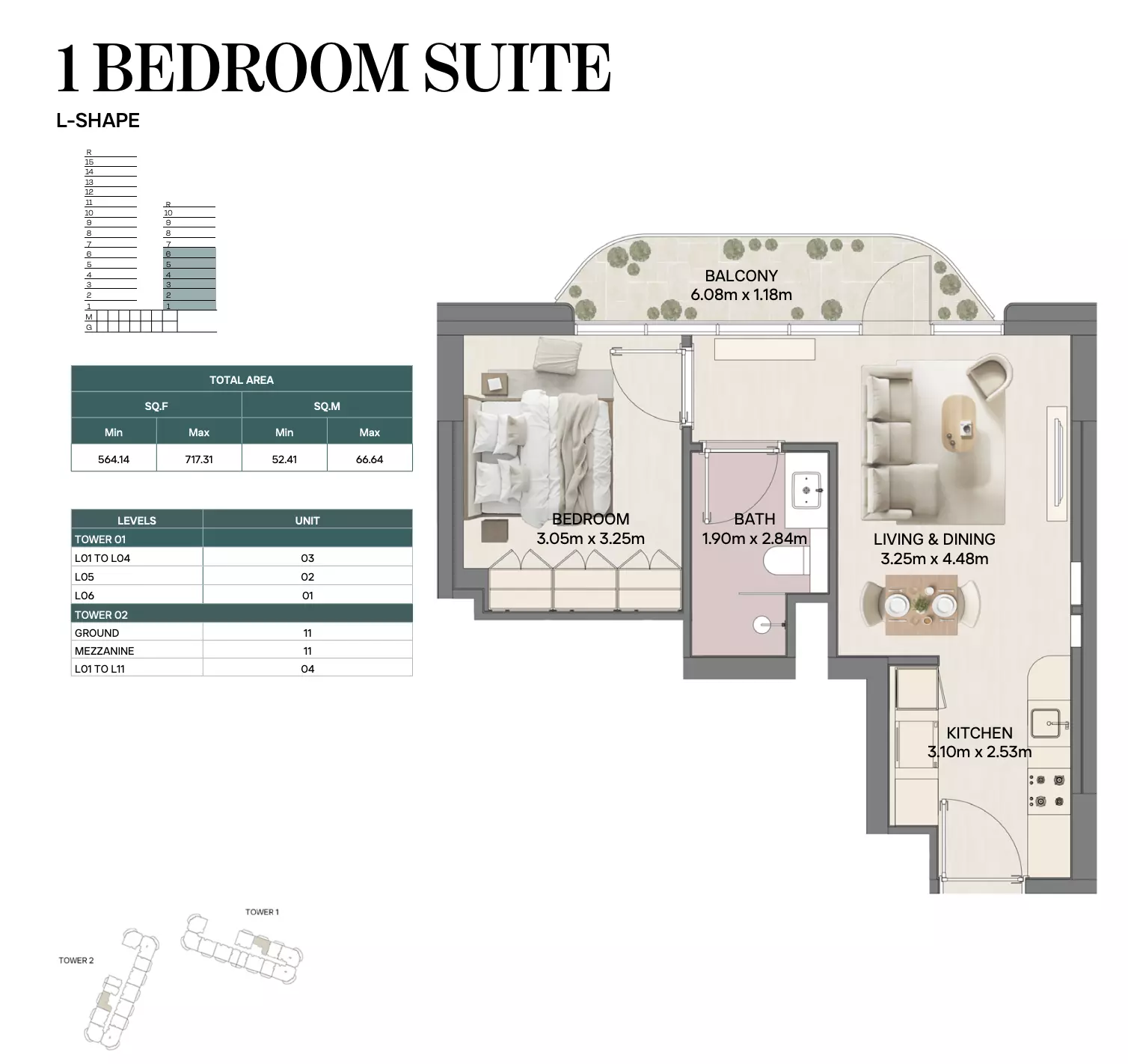 Unit floor plan image
