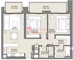 Jomana B3-Type B Level 2, 2 beds