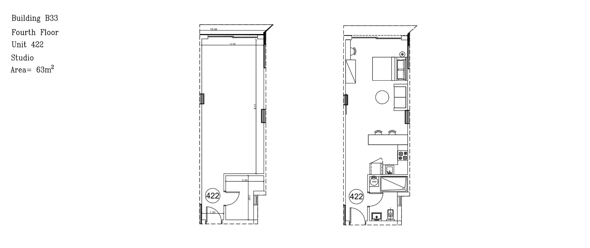 صورة مخطط ارضية الوحدة