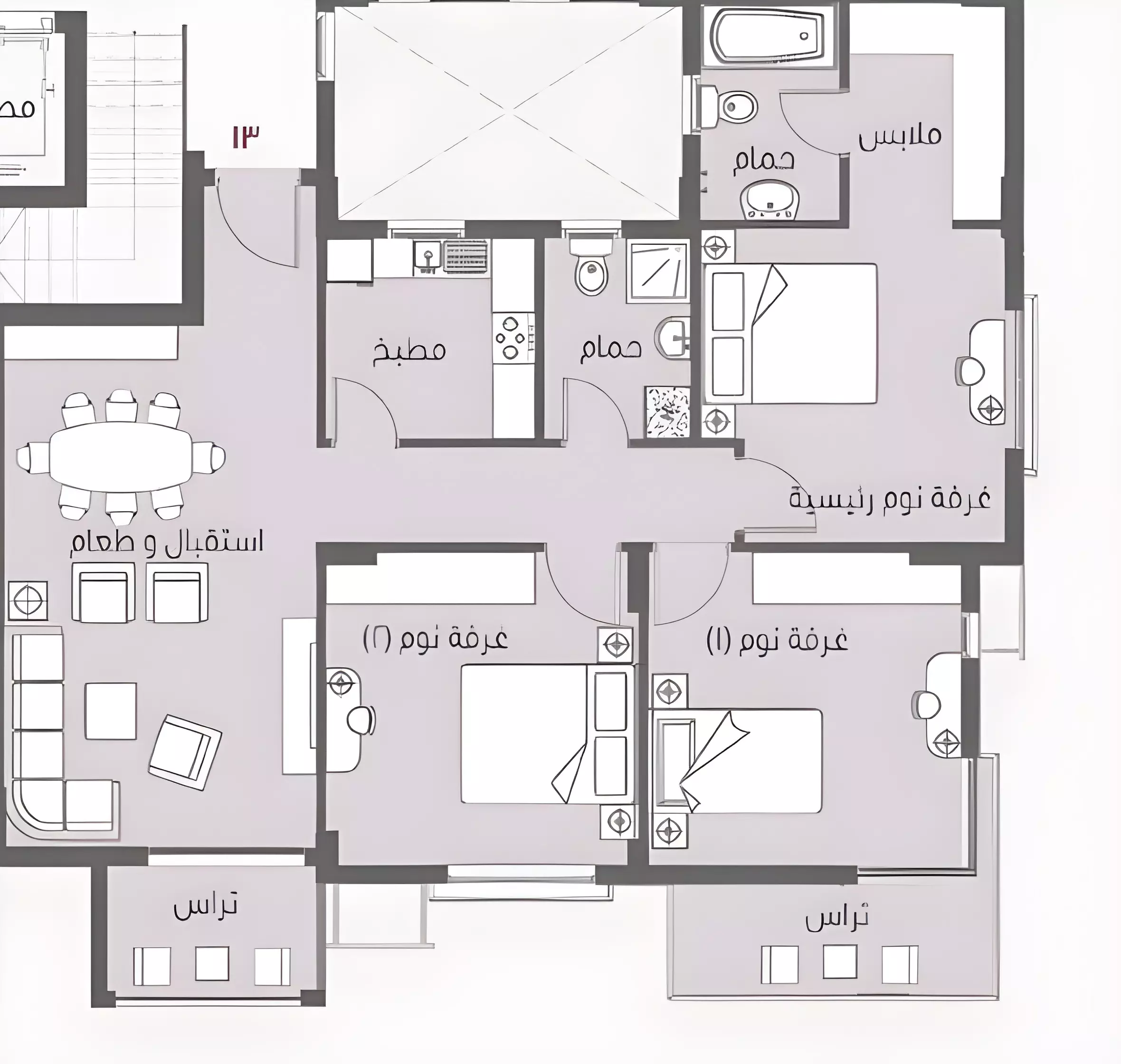 Unit floor plan image