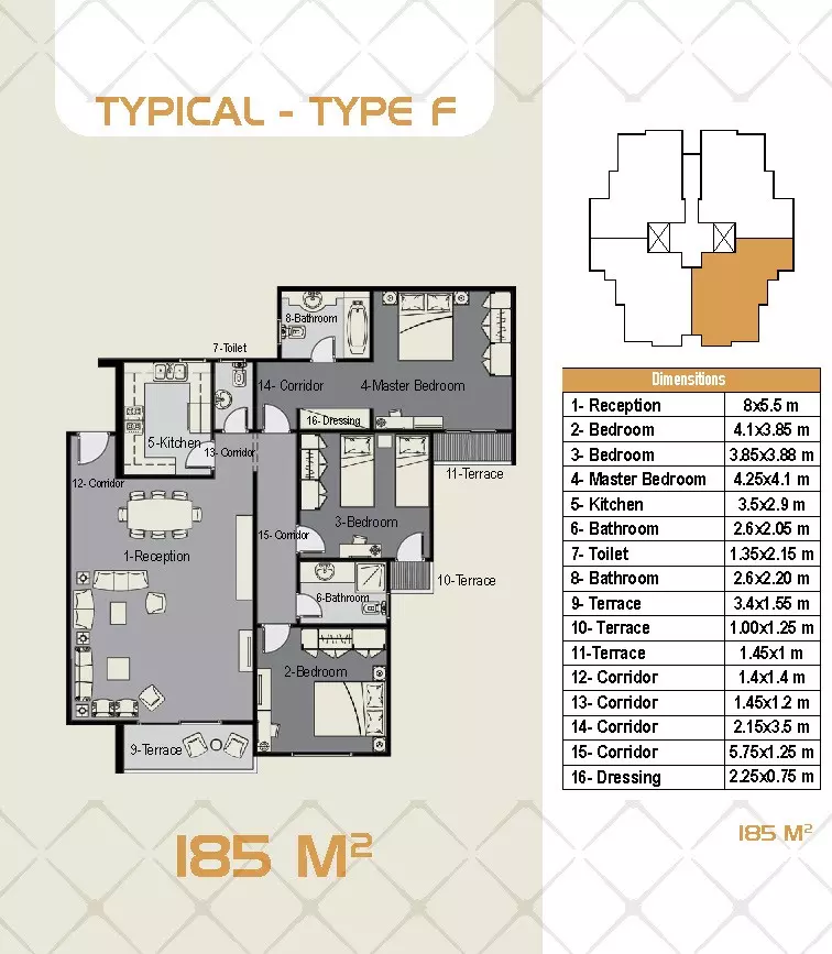 Unit floor plan image