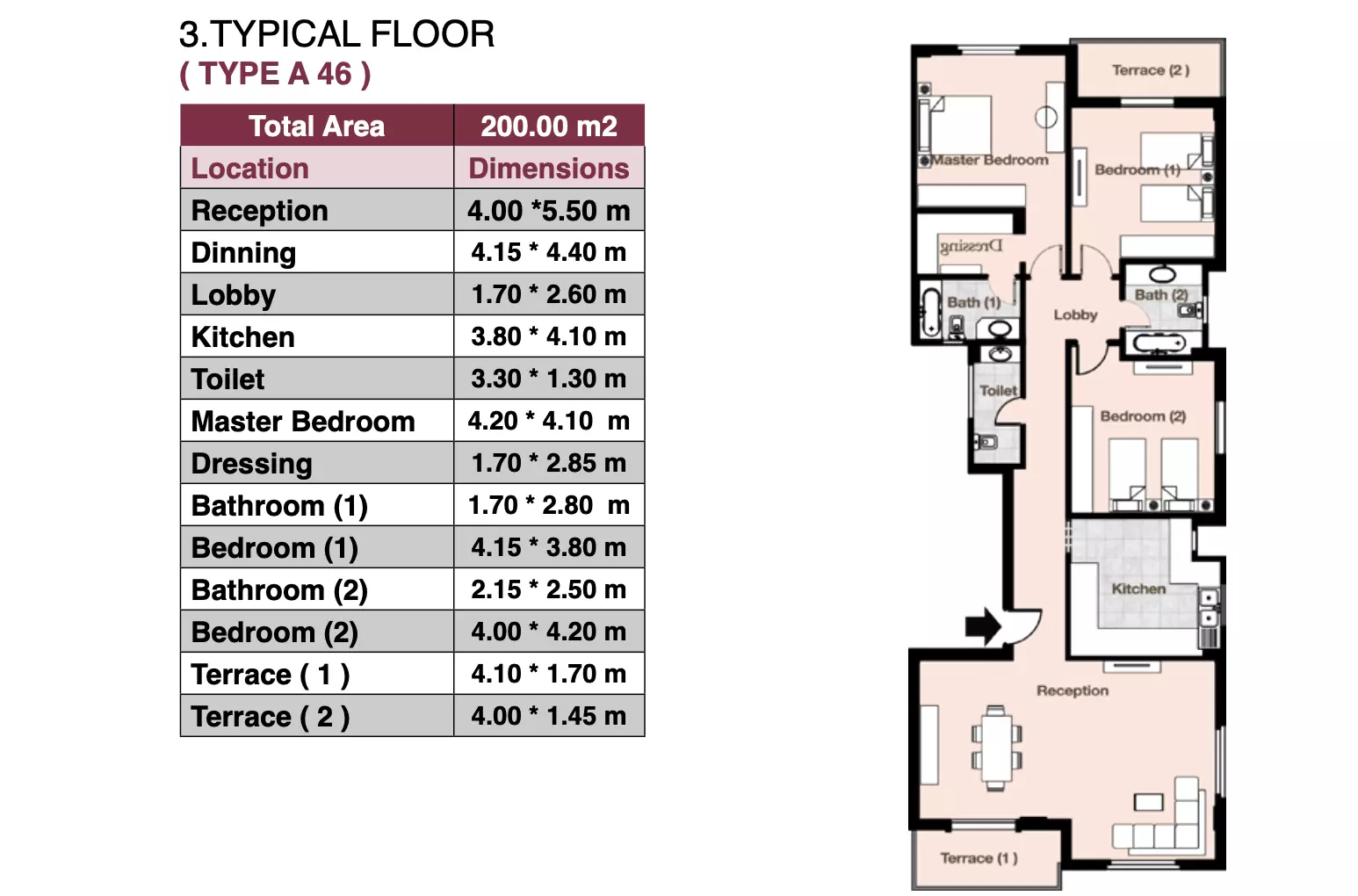 Unit floor plan image