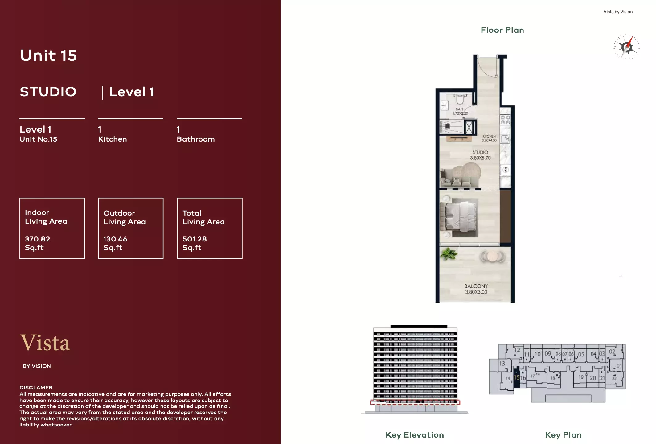 Unit floor plan image