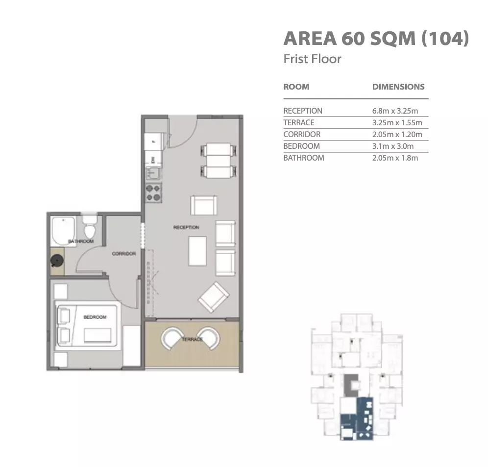 Unit floor plan image