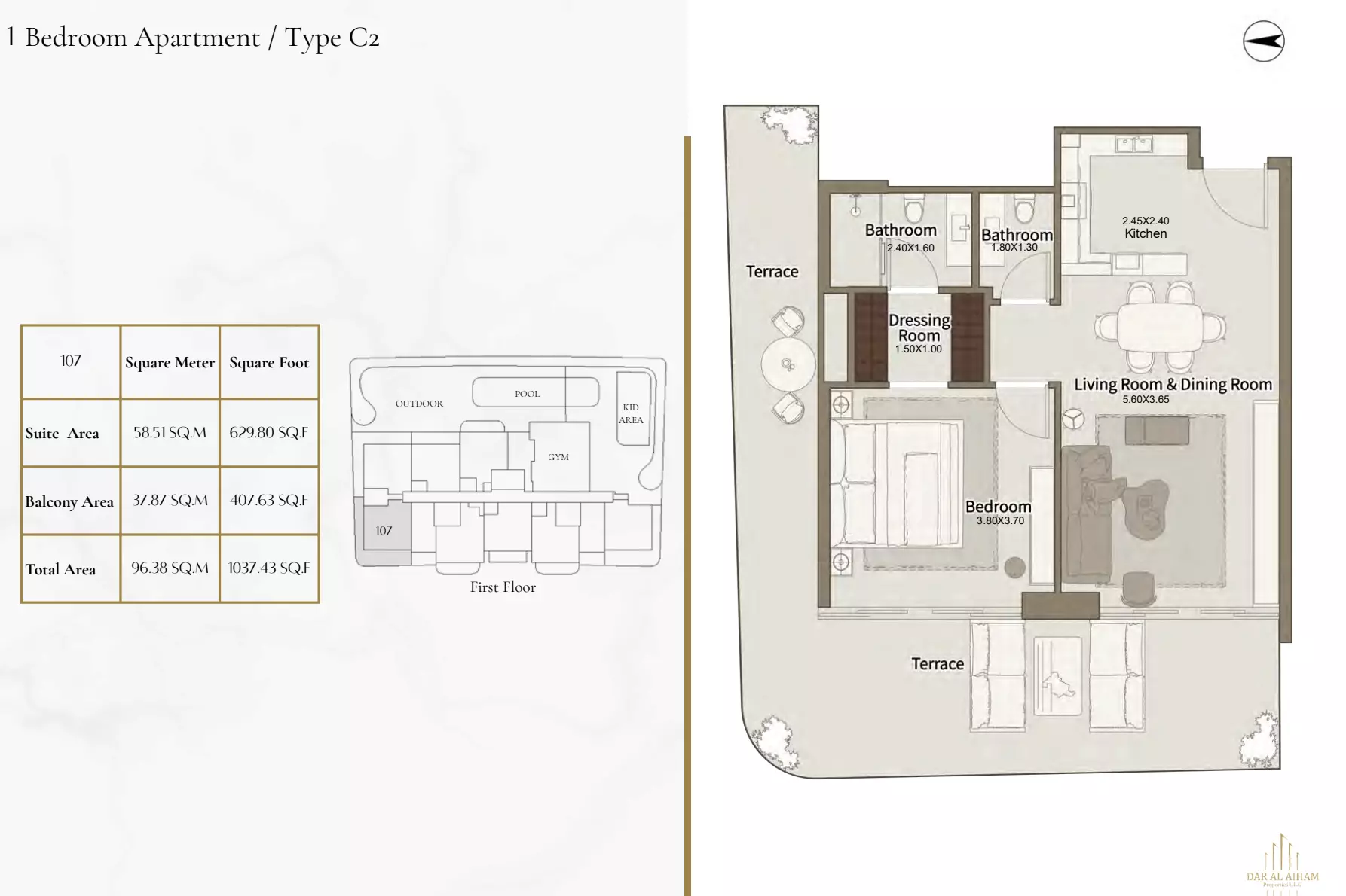 Unit floor plan image