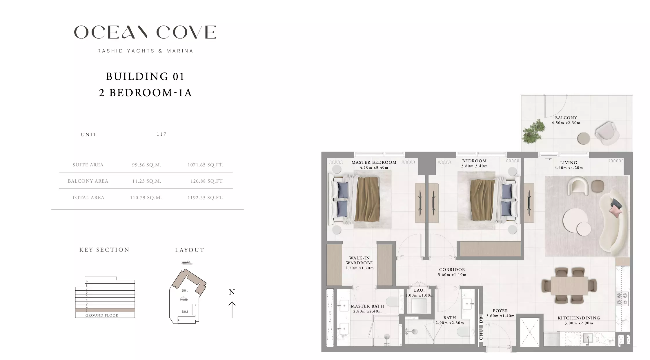 Unit floor plan image