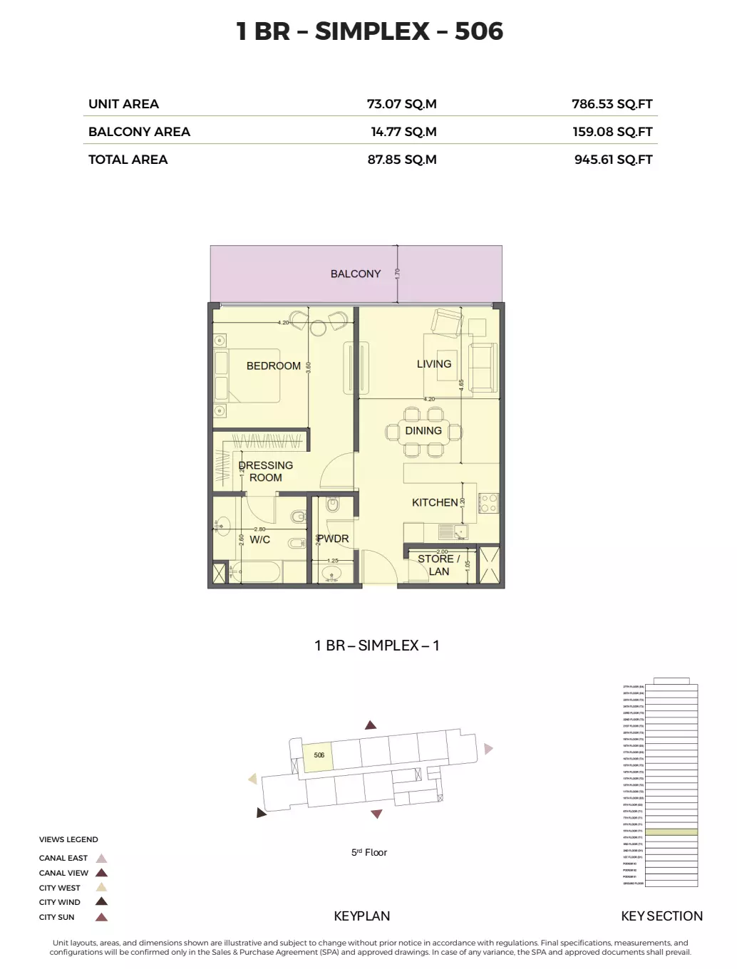 Unit floor plan image