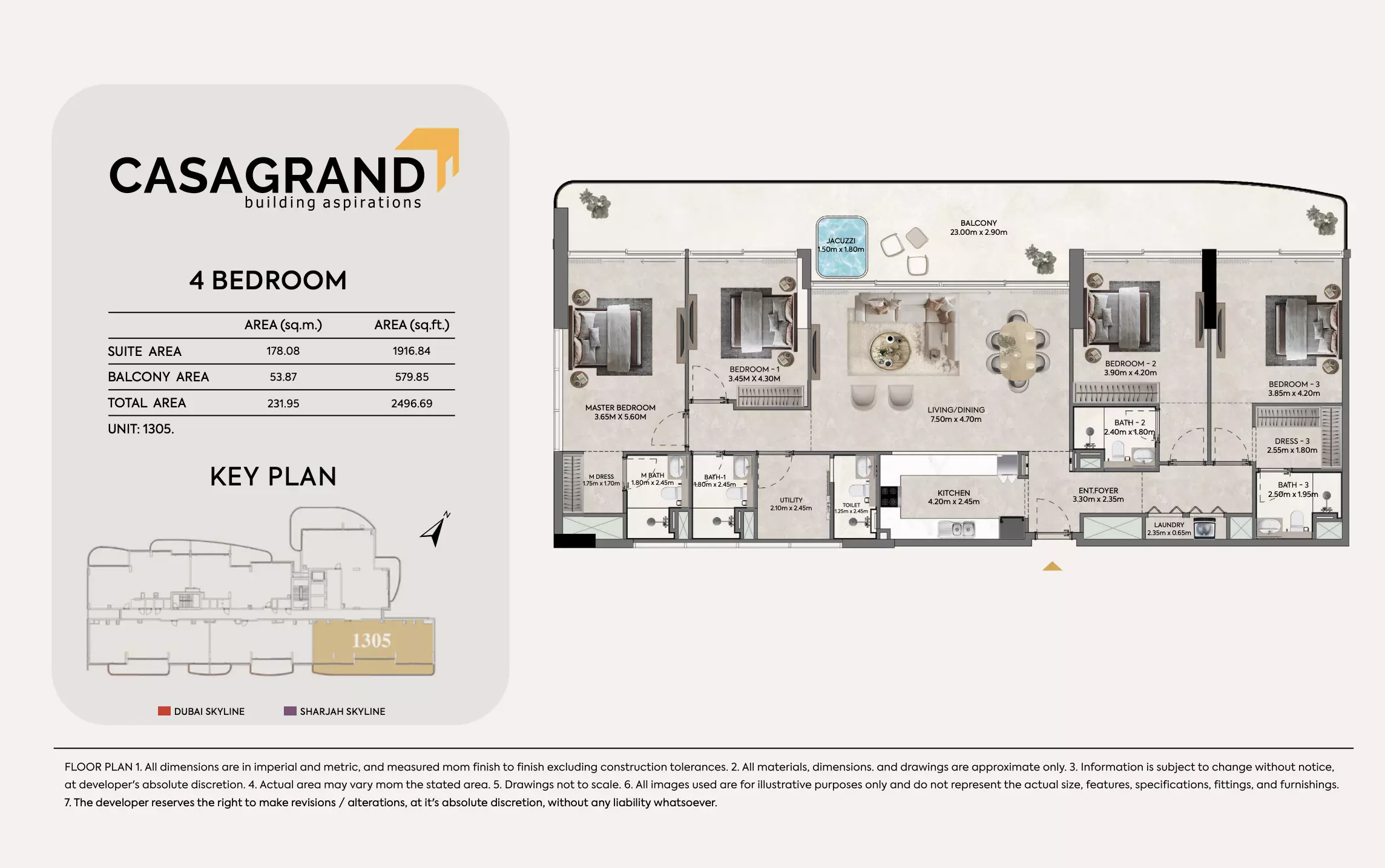 Unit floor plan image