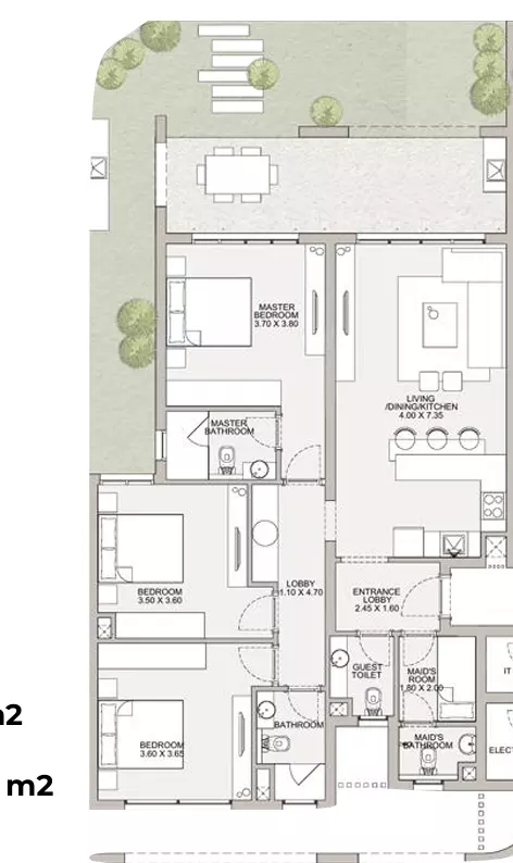 Unit floor plan image