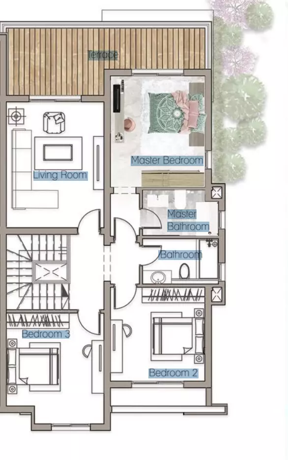Unit floor plan image