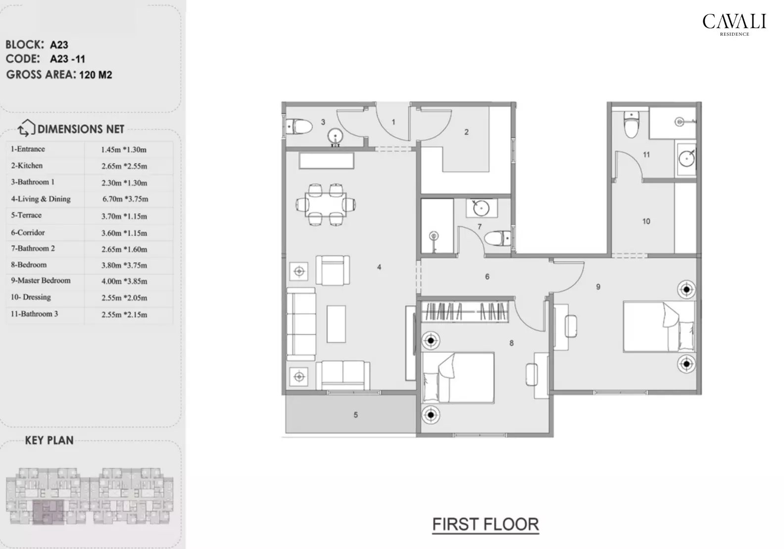 Unit floor plan image