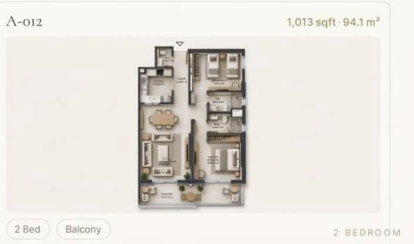 Unit floor plan image