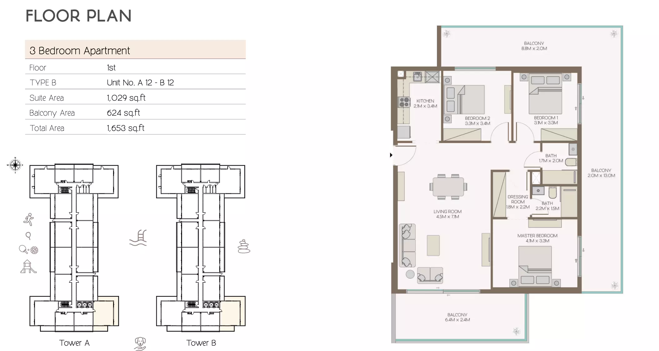 Unit floor plan image