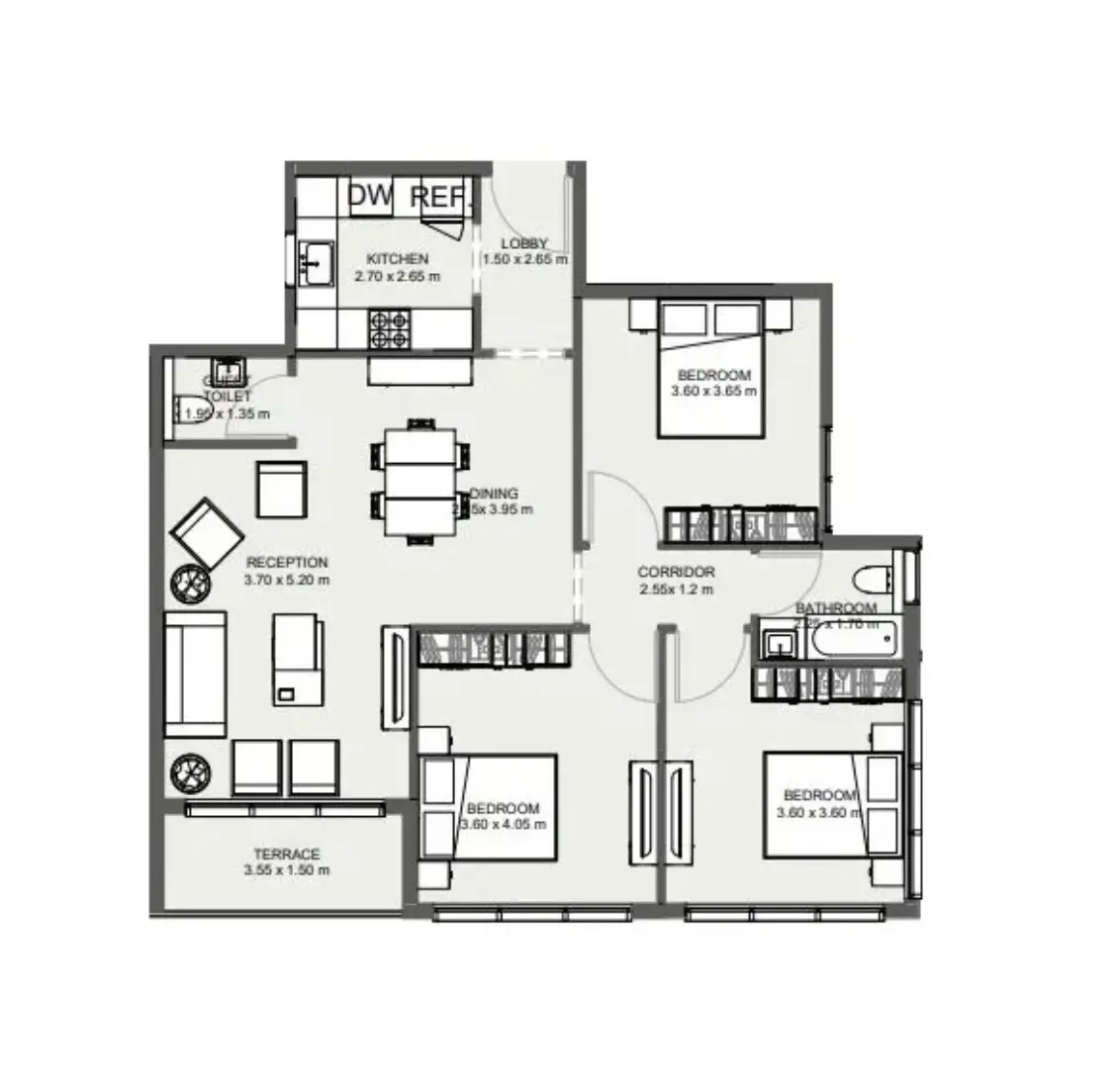 Unit floor plan image