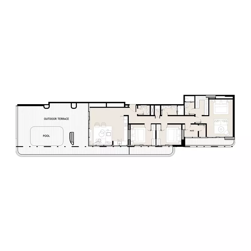 Unit floor plan image