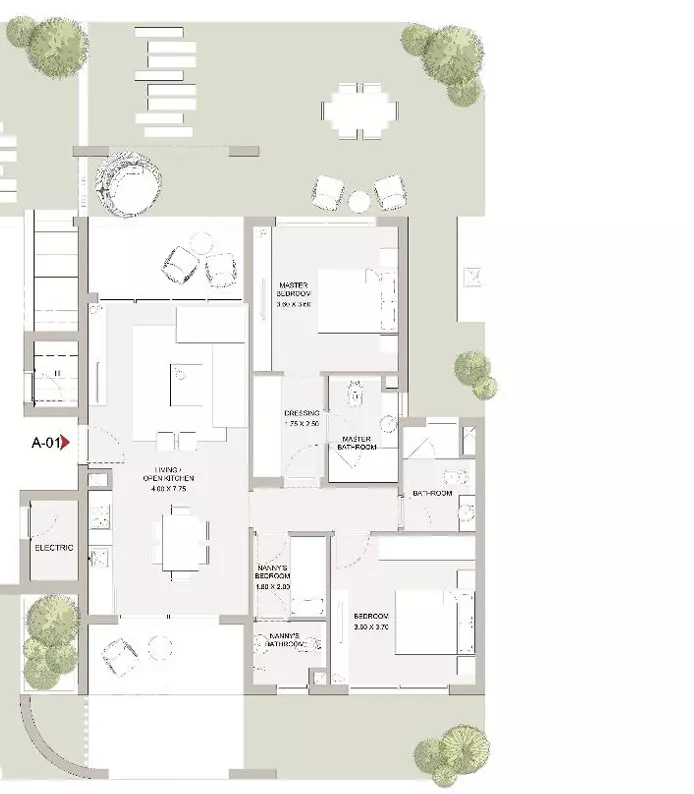 Unit floor plan image