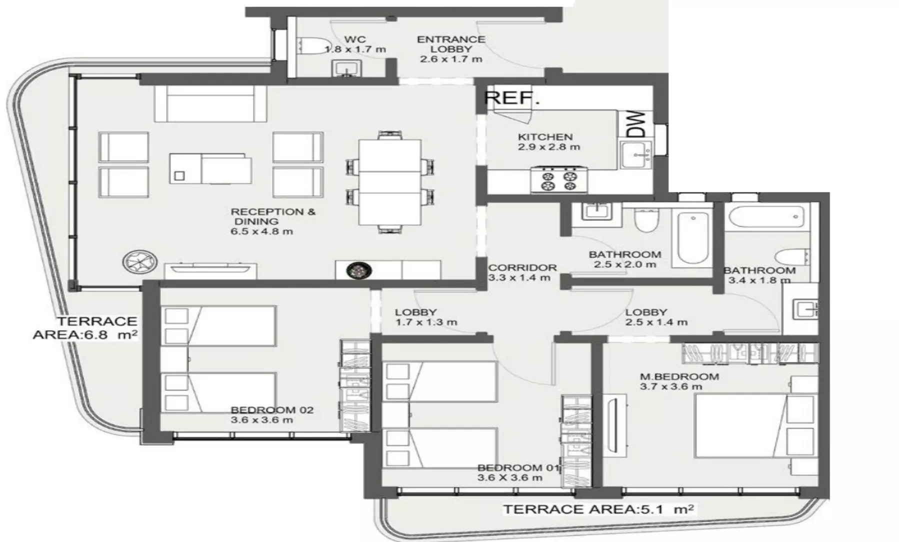 Unit floor plan image