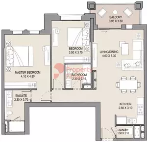 Asayel Type C, 2 beds