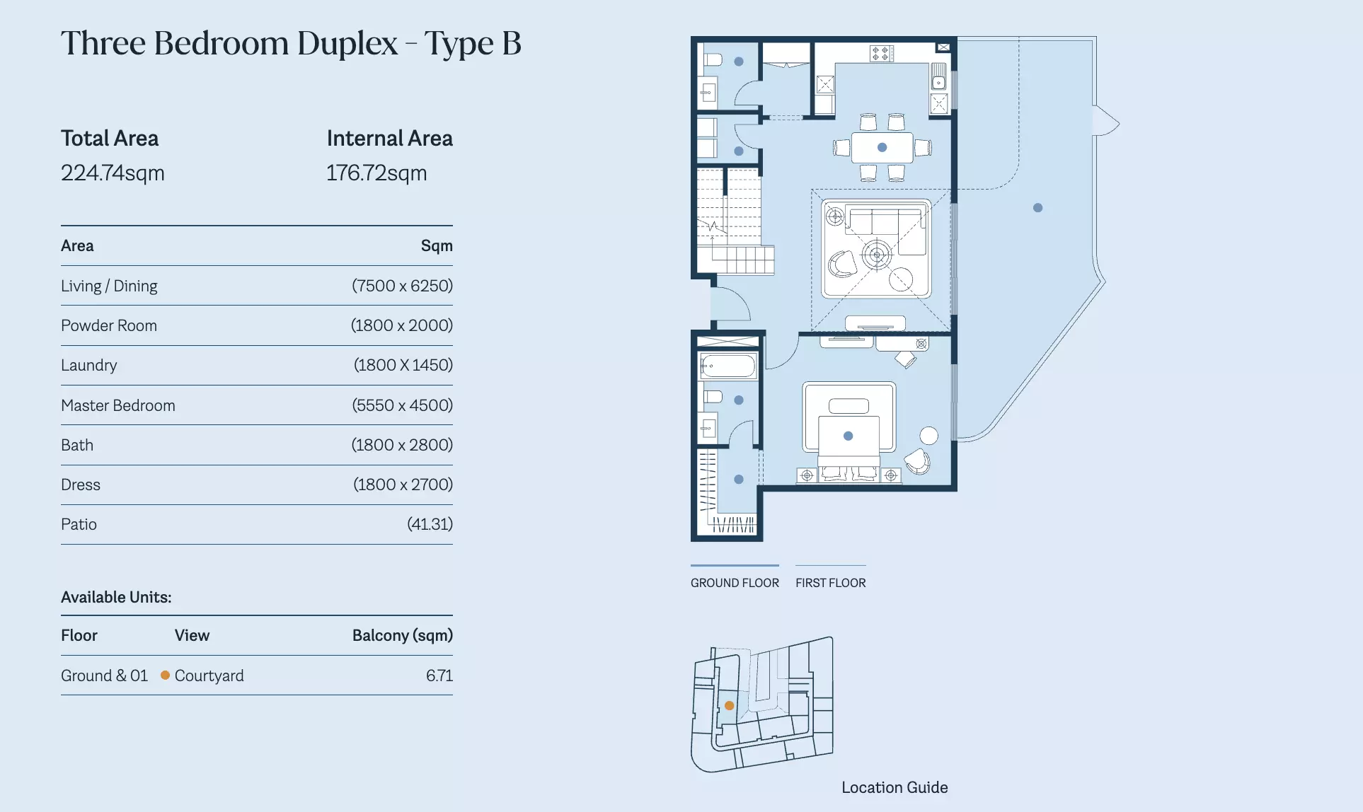 Unit floor plan image