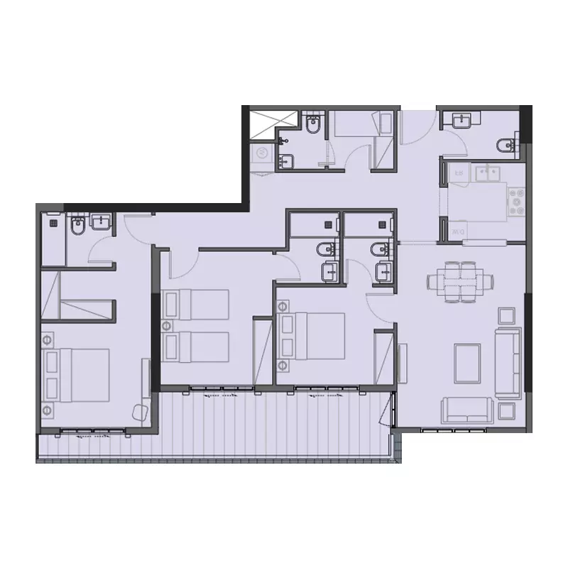 Unit floor plan image