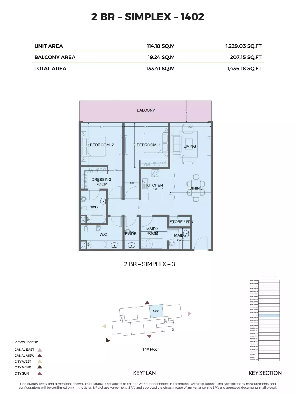 Unit floor plan image