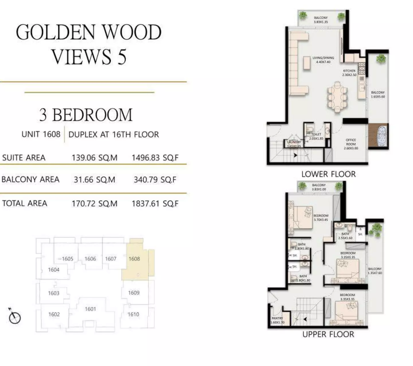 Unit floor plan image
