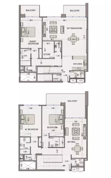 Unit floor plan image