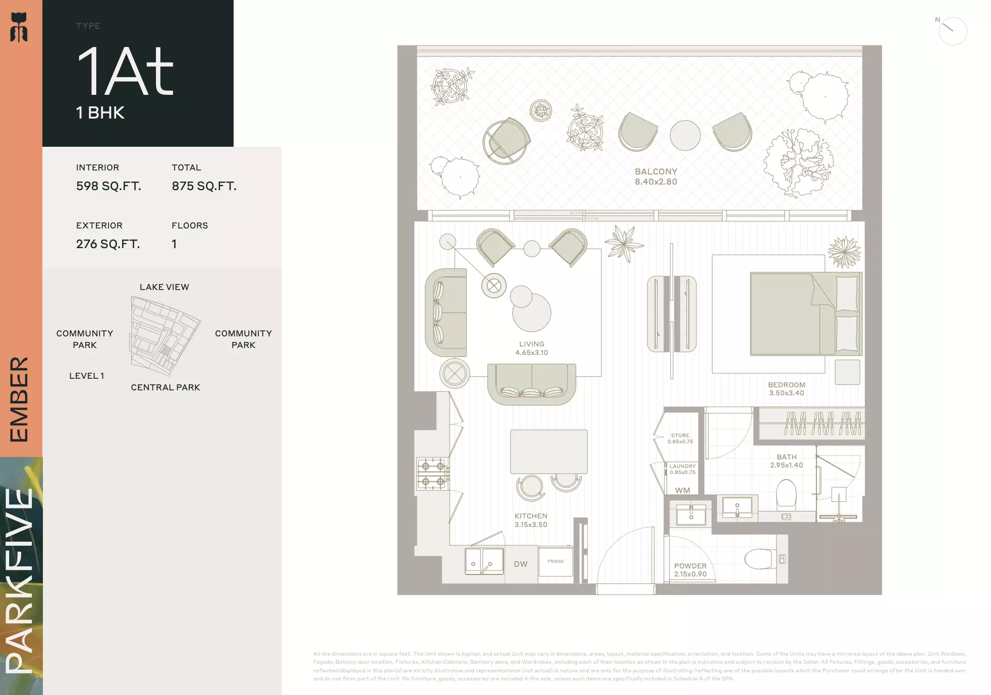 Unit floor plan image