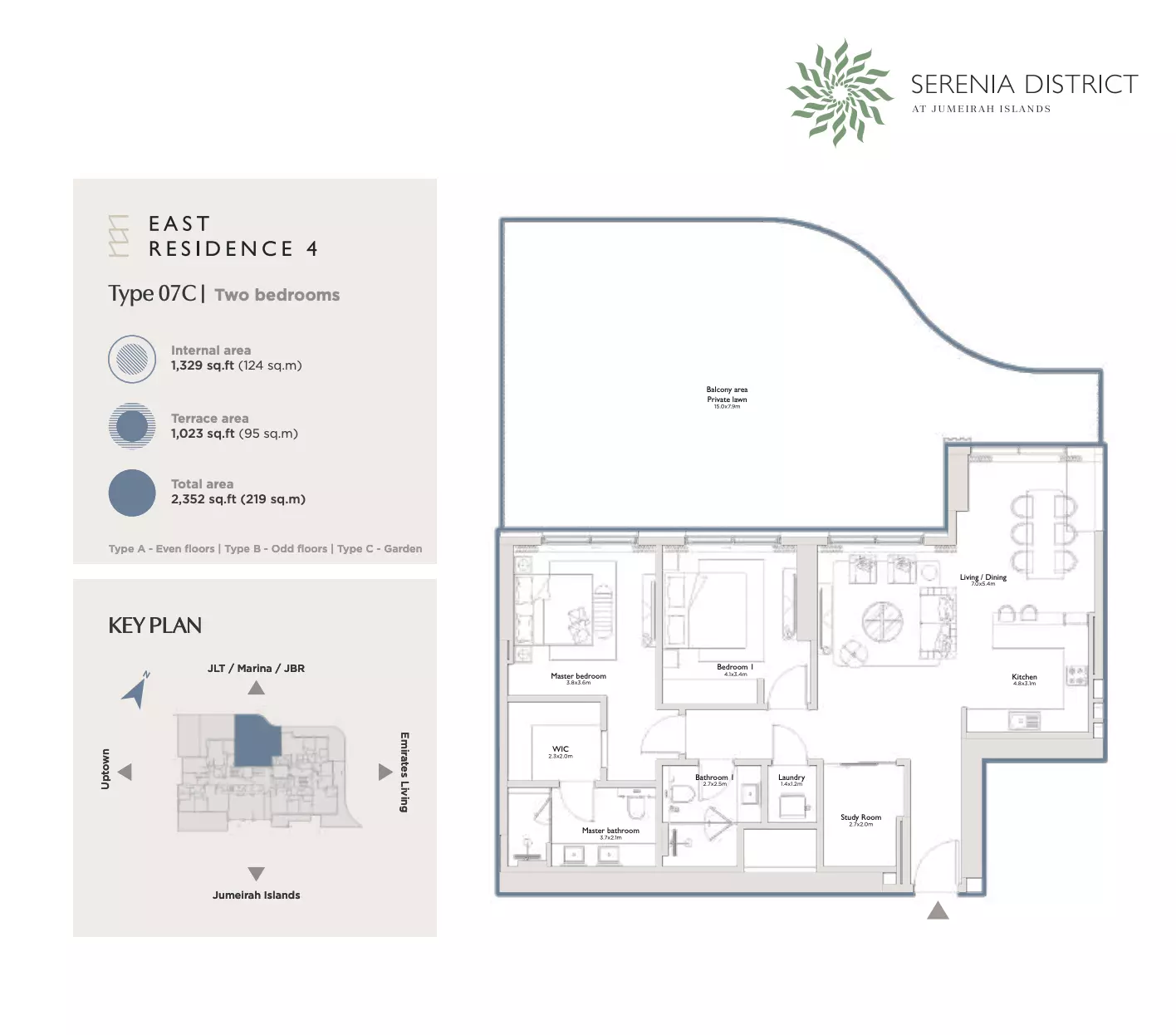 Unit floor plan image