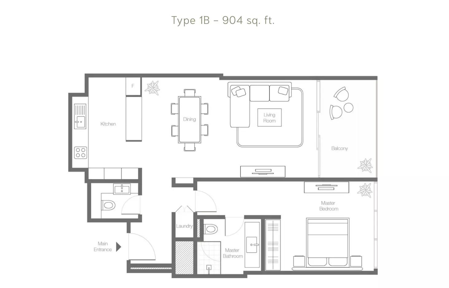 Unit floor plan image
