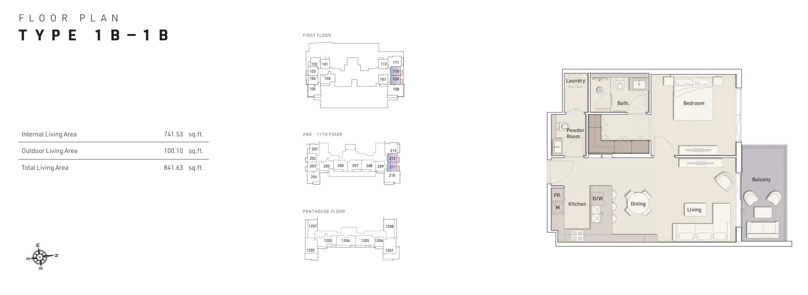 Unit floor plan image