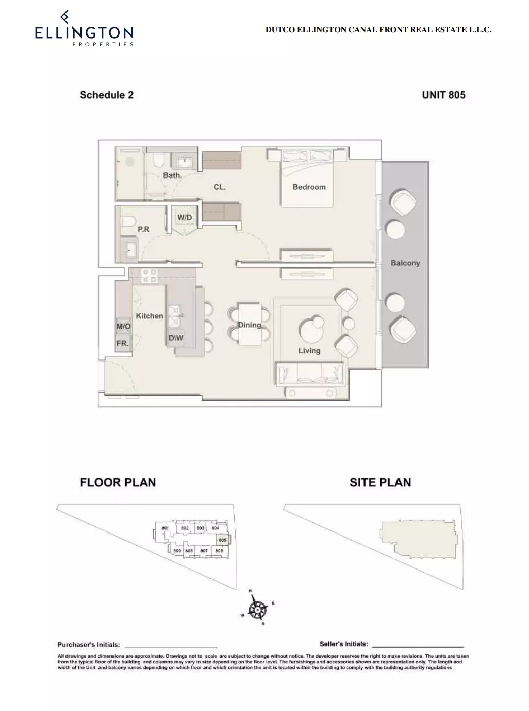 Unit floor plan image