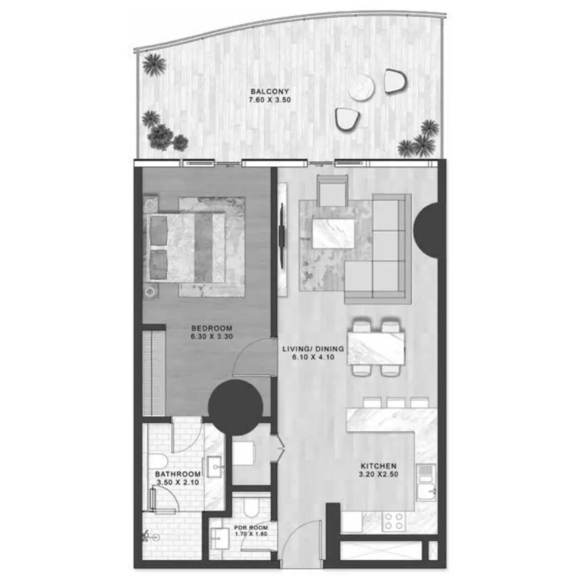 Unit floor plan image