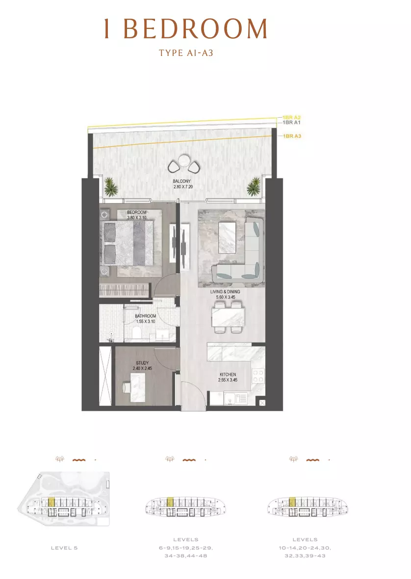 Unit floor plan image