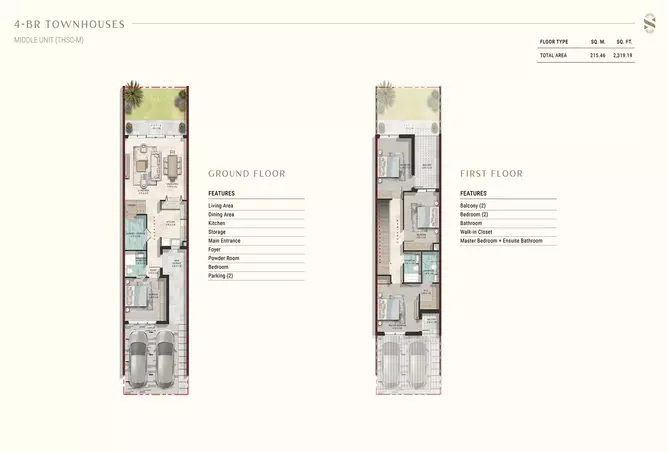 Damac Sun City — 4BR floor plan