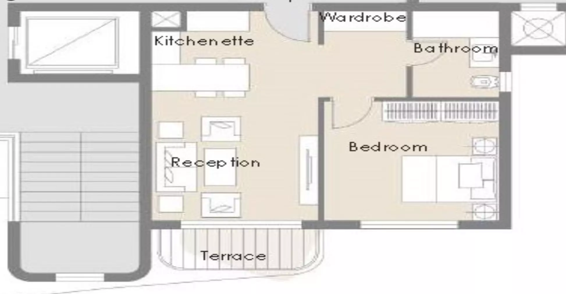 صورة مخطط ارضية الوحدة