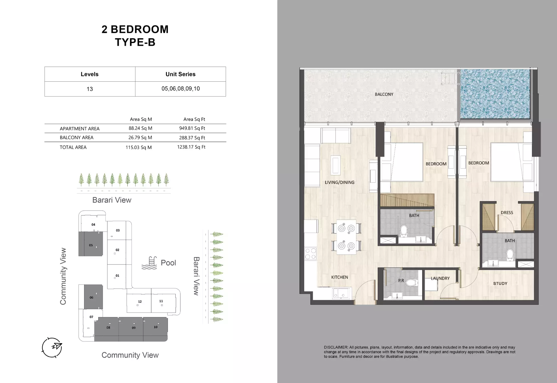 Unit floor plan image