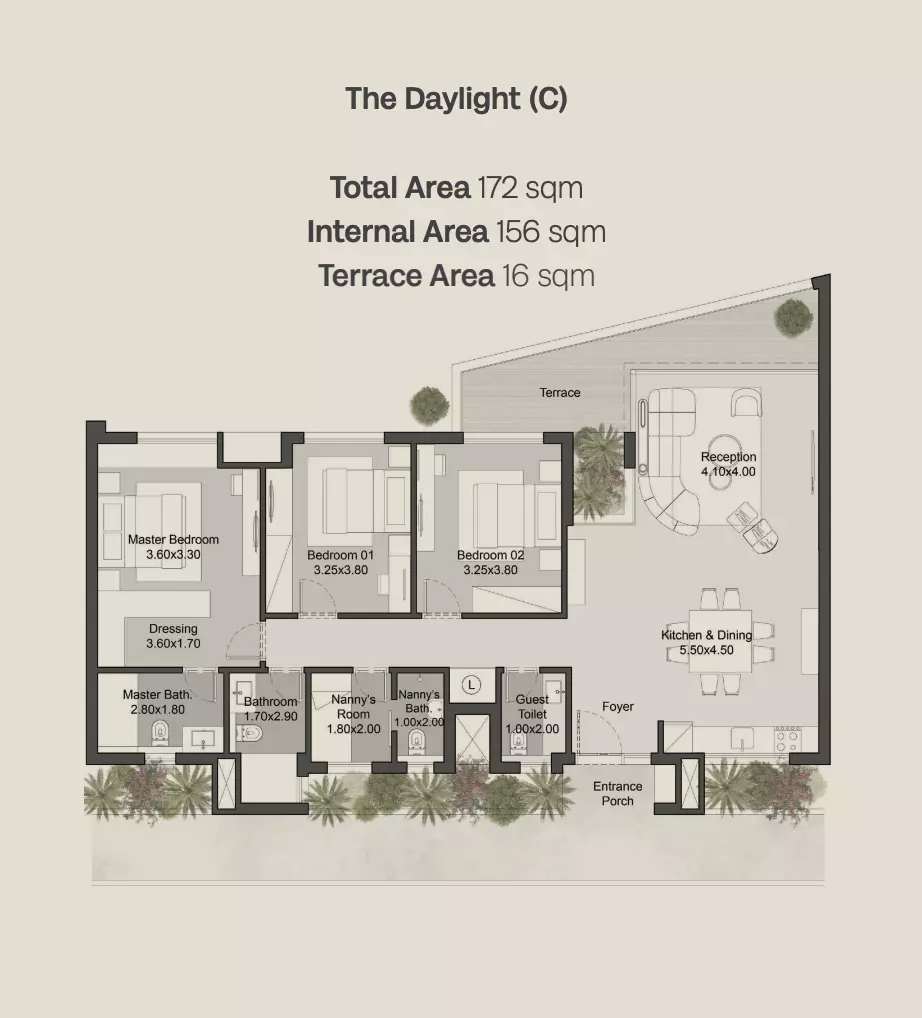 صورة مخطط ارضية الوحدة