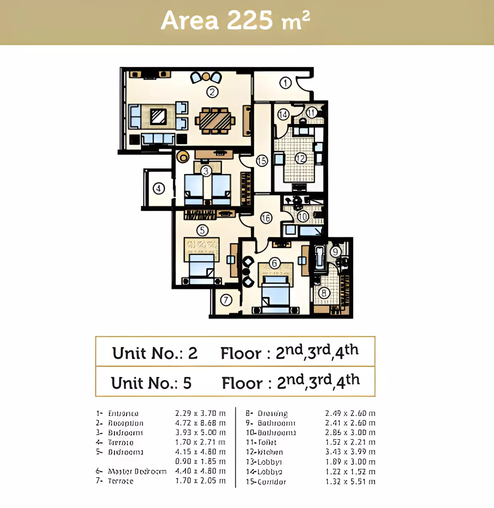 Unit floor plan image