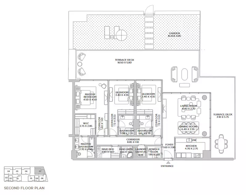 Unit floor plan image