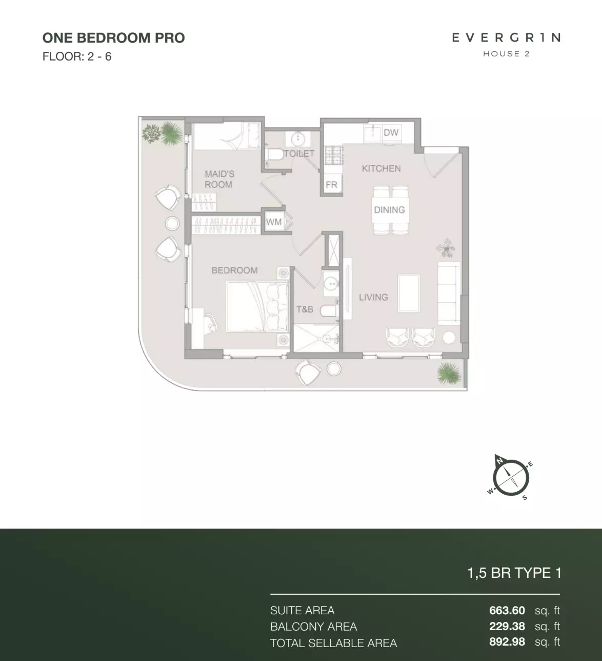 Unit floor plan image