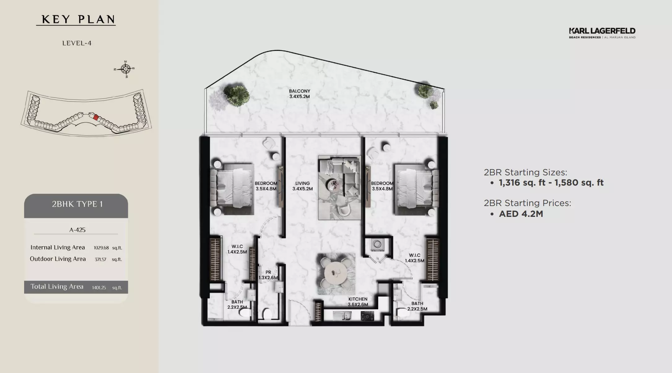Unit floor plan image