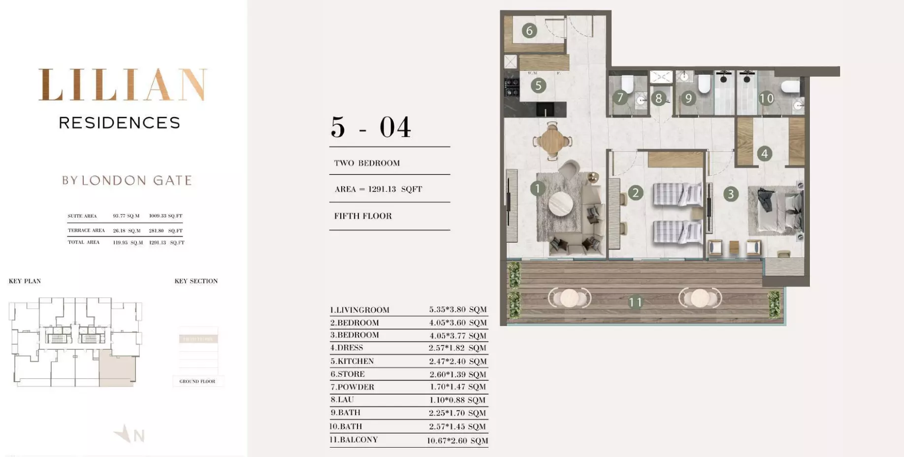 Unit floor plan image