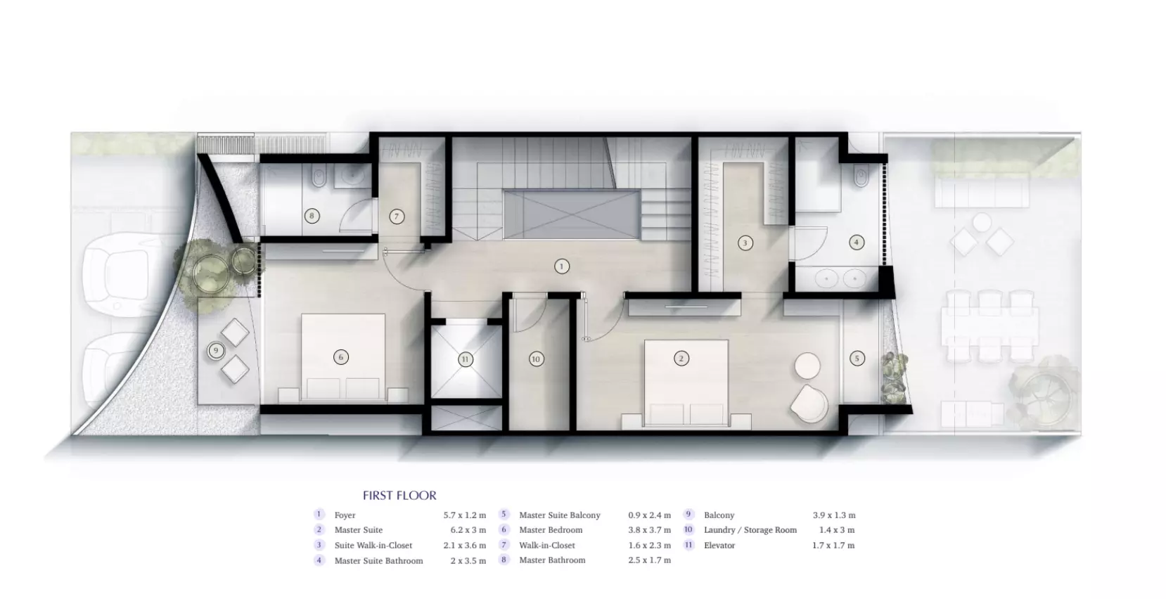 صورة مخطط ارضية الوحدة